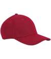 BB820 B820 Beechfield EarthAware® Classic Organic Cotton 6 Panel Cap Classic Red colour image